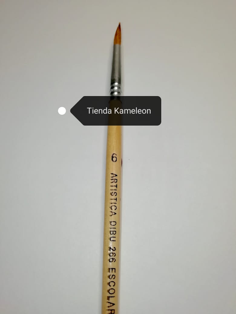 Pincel escolar redondo ad 6