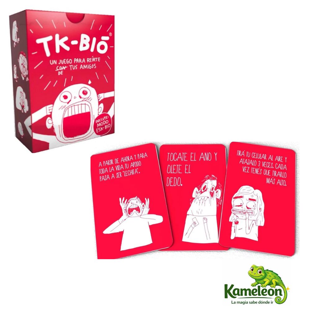 Juego de cartas tk-bio