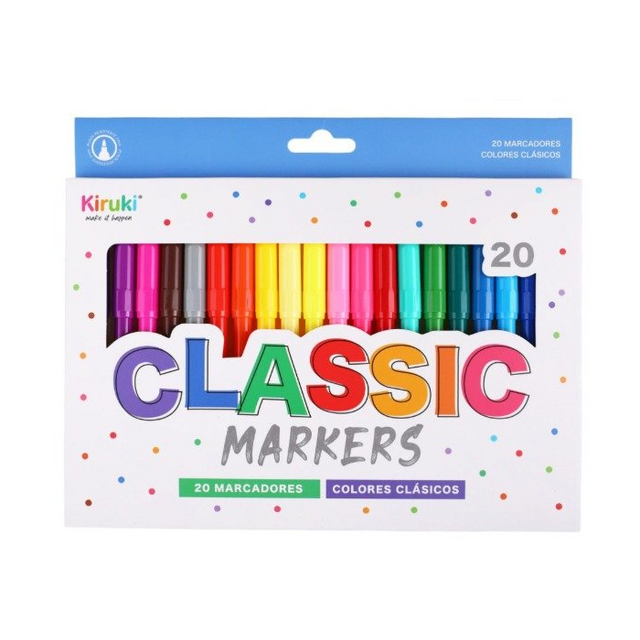 Marcadores kiruki x 20 clasicos