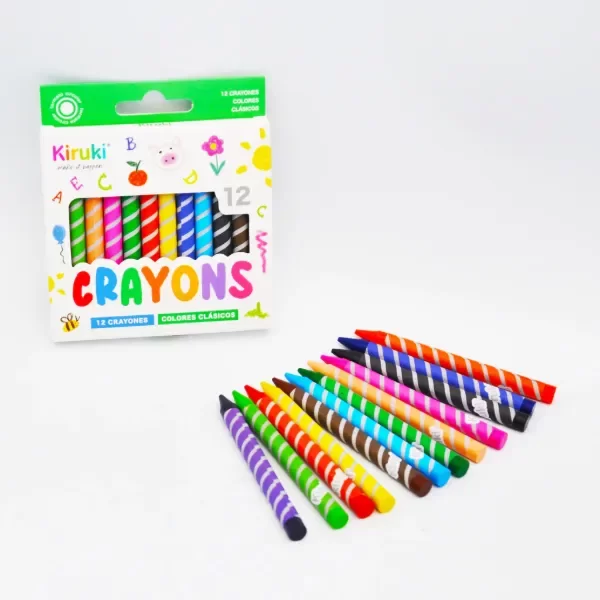 Crayones kiruki x 12 clasicos