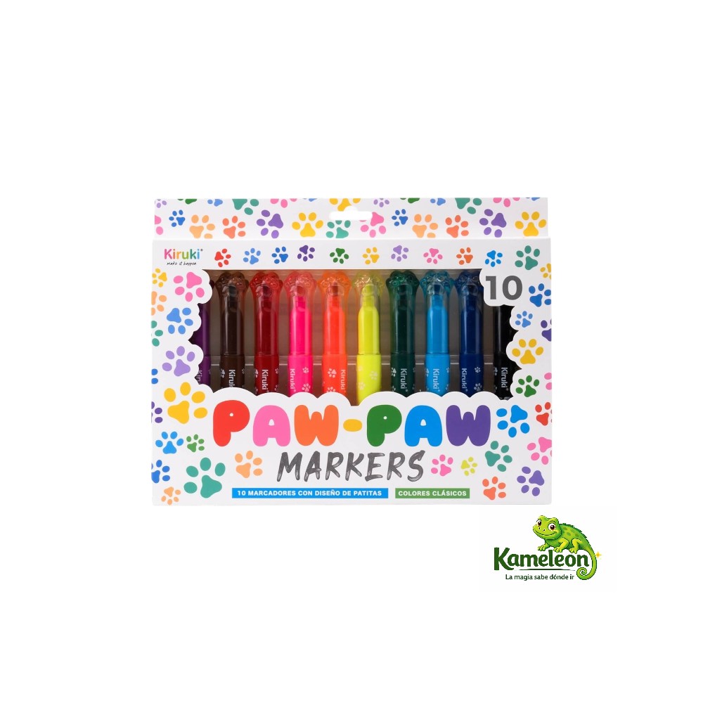 Marcador kiruki paw-paw x 10