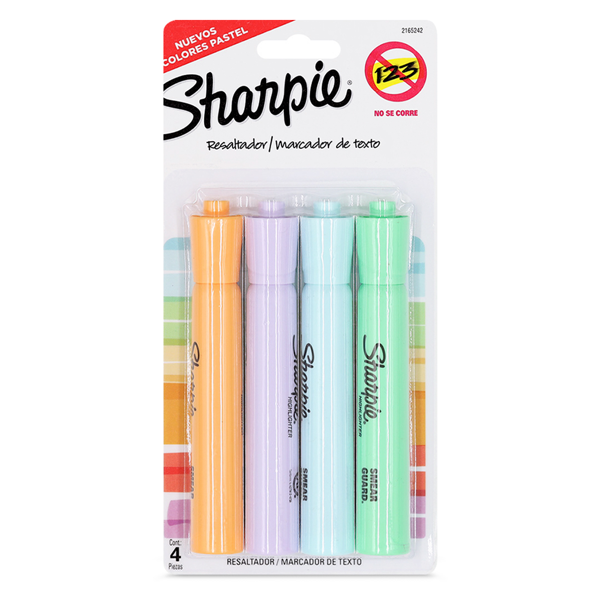 Resaltadores sharpie x 4 