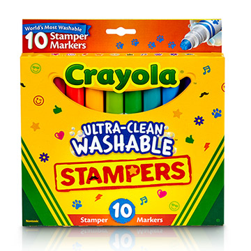 Marcador crayola stampers 10