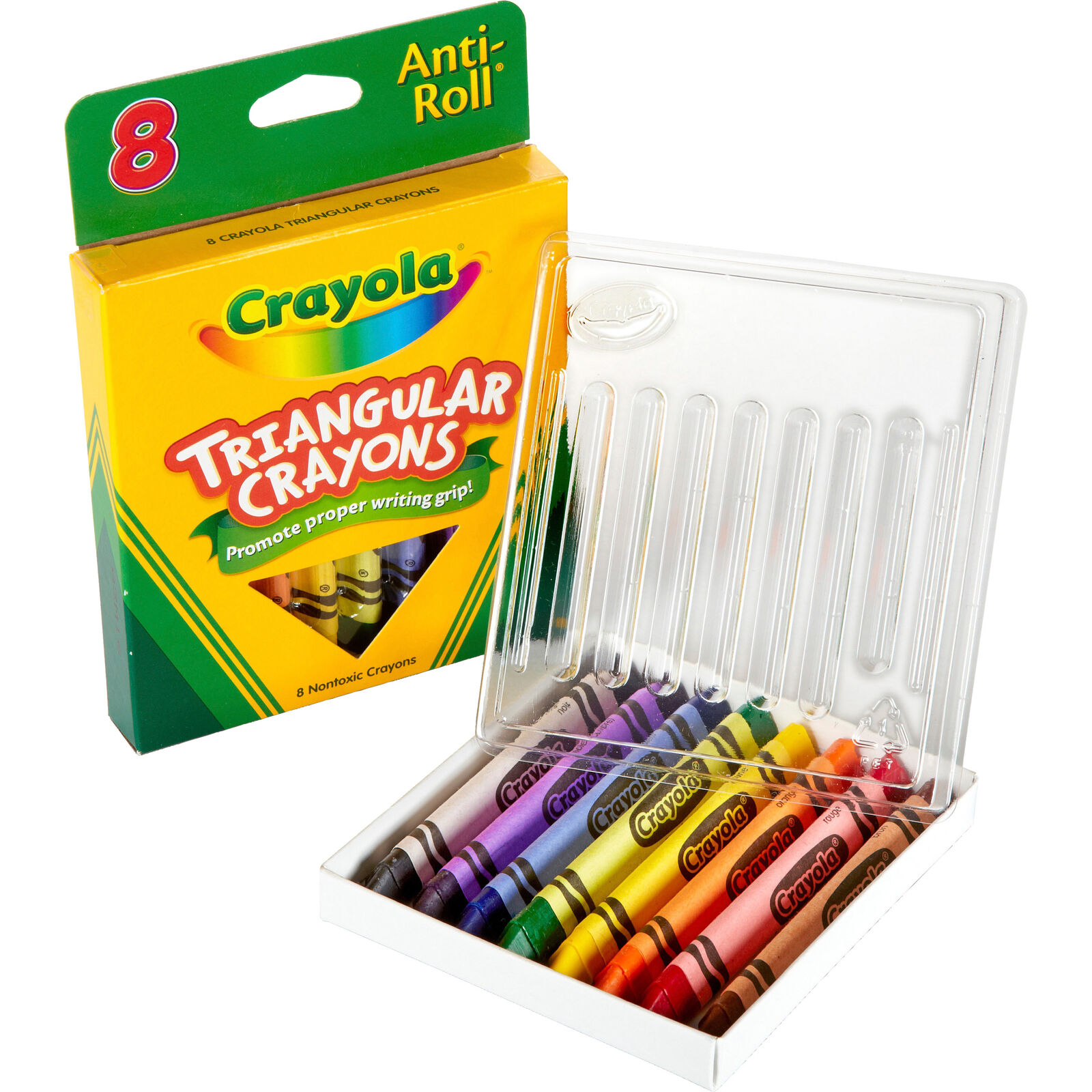 Crayola triangular 8