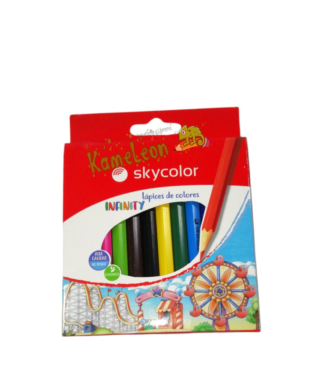 Lapices de colores infinity mini de doce sky