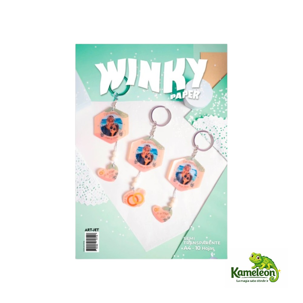 Papel art-jet winky paper semi transparente a4 - 10hojs