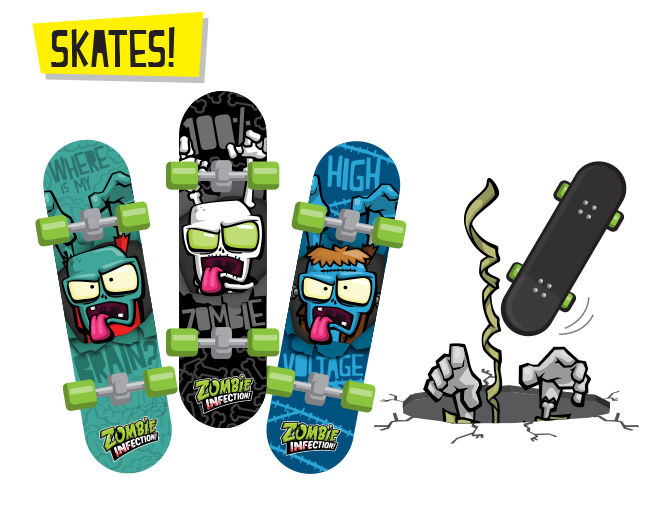 Skate zombie infection