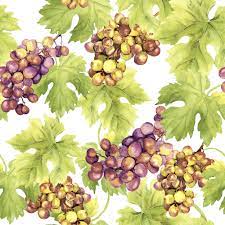 Servilletas decoupage grapes