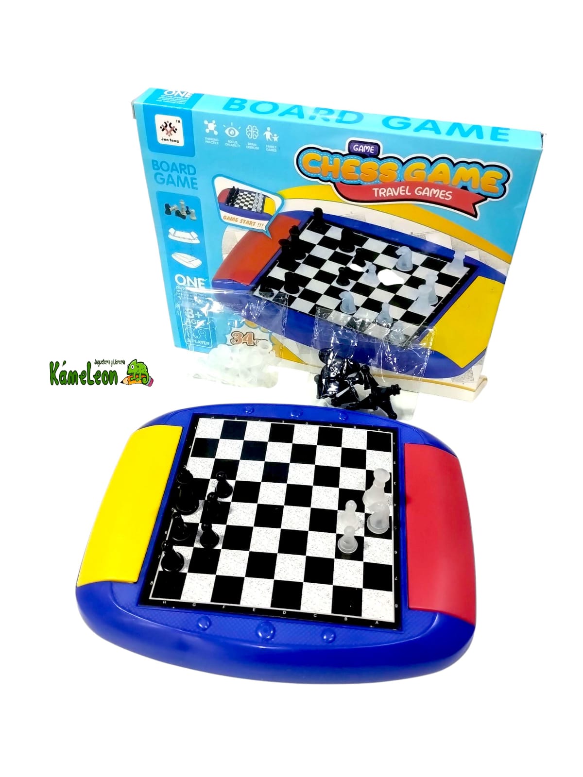 Juego de ajedrez para viaje