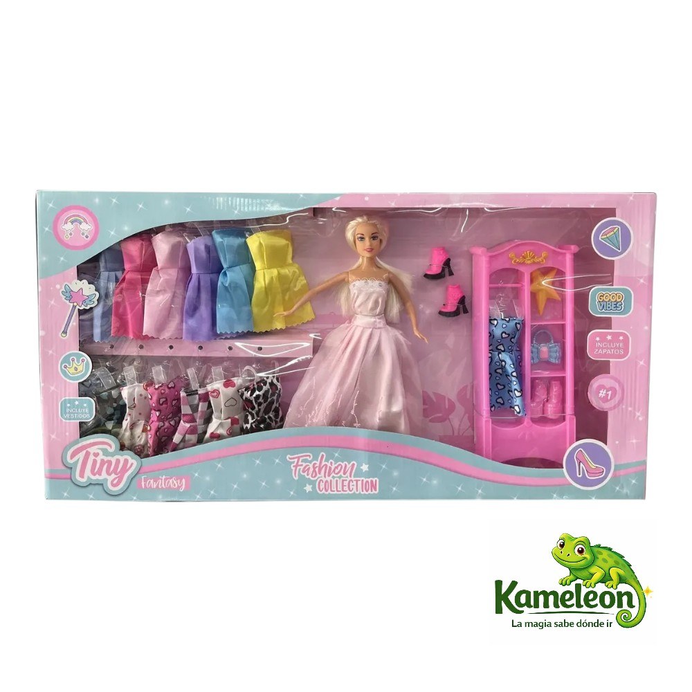 Tiny muÑeca princesa con vestidos
