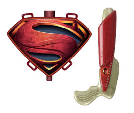 Superman mochila de agua logo + pistola