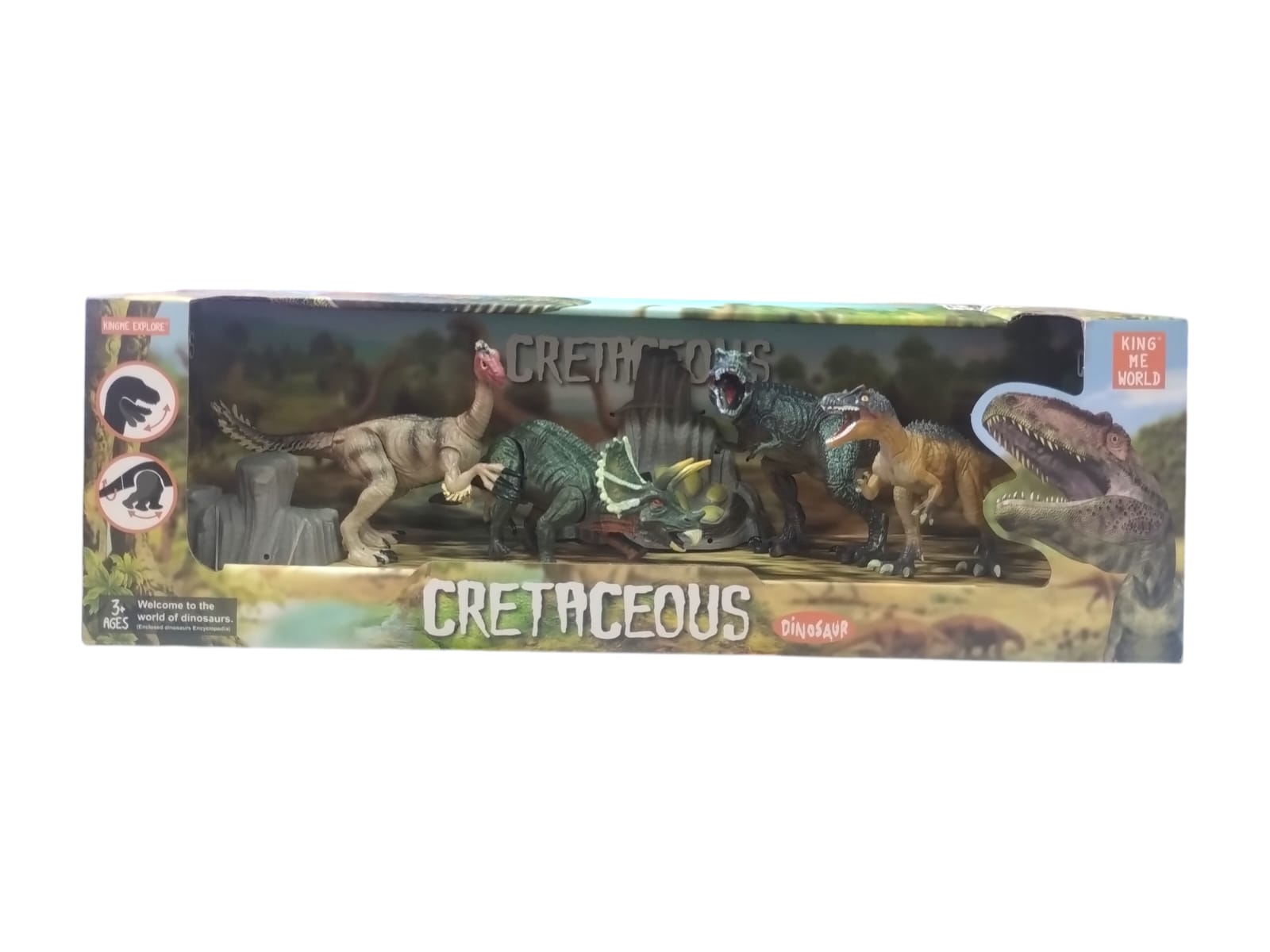 MuÑecos de dinosaurios cretaceous set