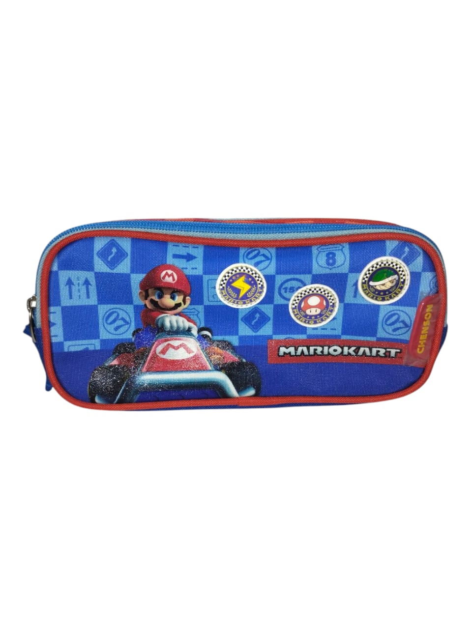 Cartuchera mario kart tres cierre