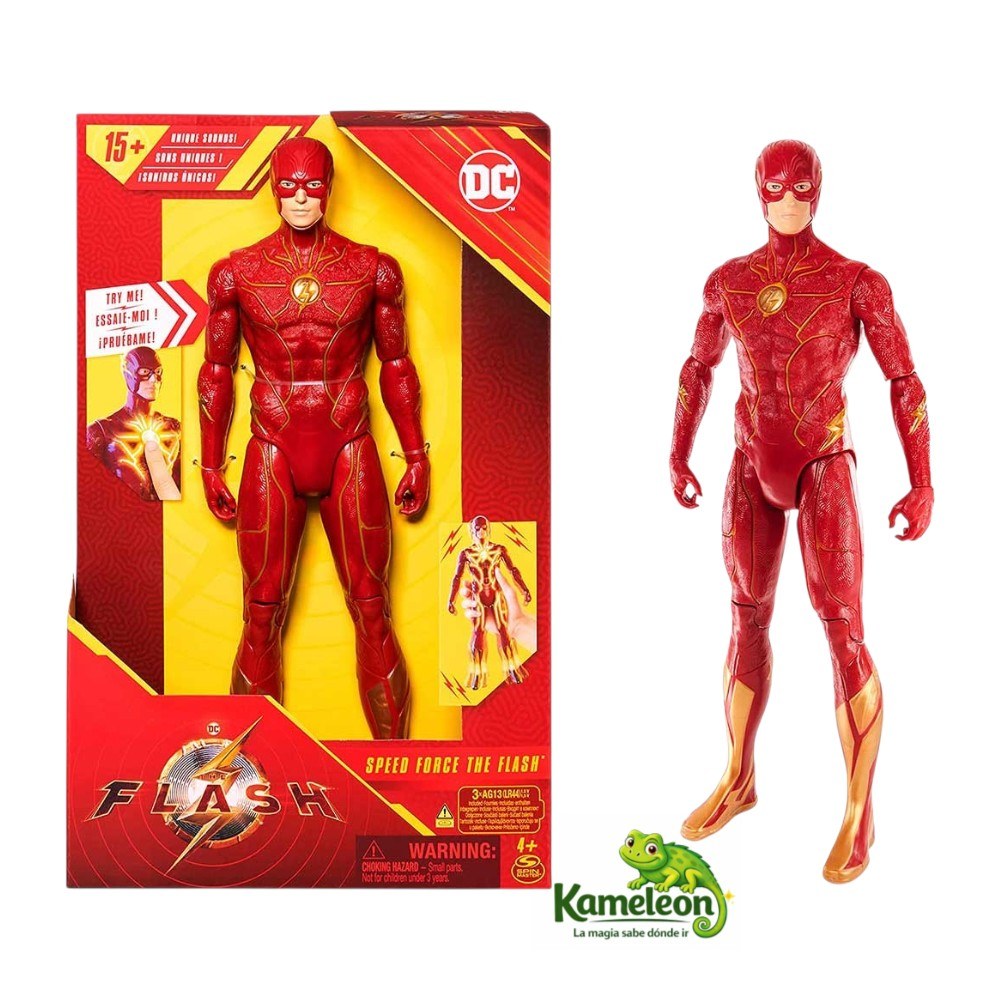 MUÑECO THE FLASH SPEED FORCE THE FLASH