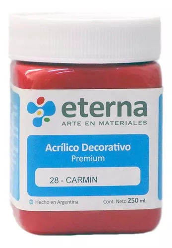 Acrilico eterna 28-carmin