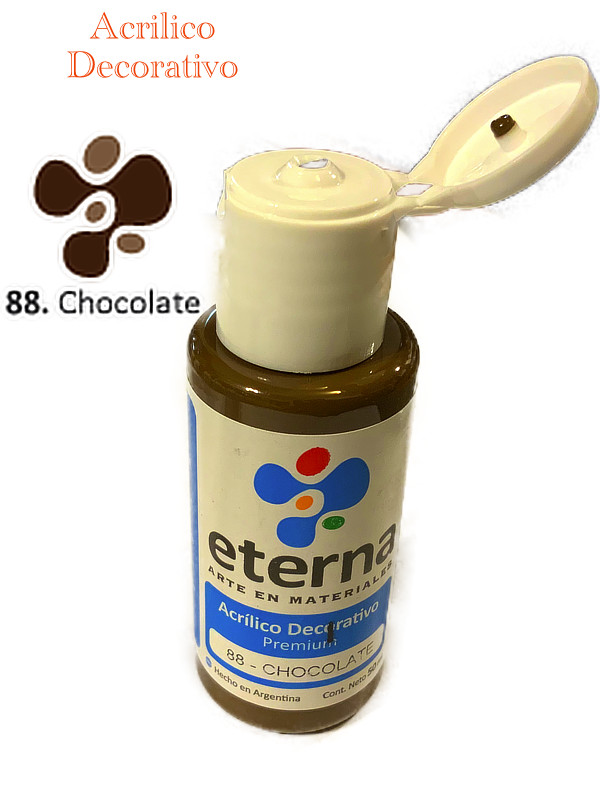 Acrilico eterna 88-chocolate