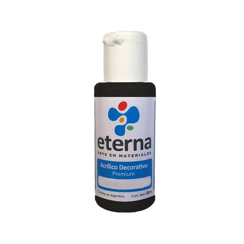 Acrilico eterna 50ml 99-negro