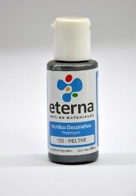 Acrilico eterna 50ml 103-peltre 