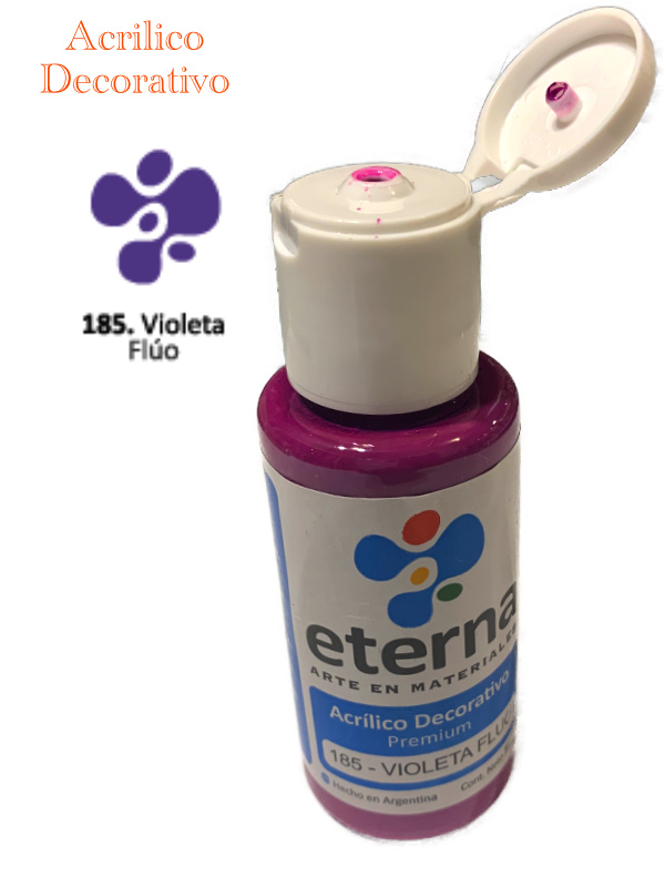 Acrilico eterna 185-violeta fluo