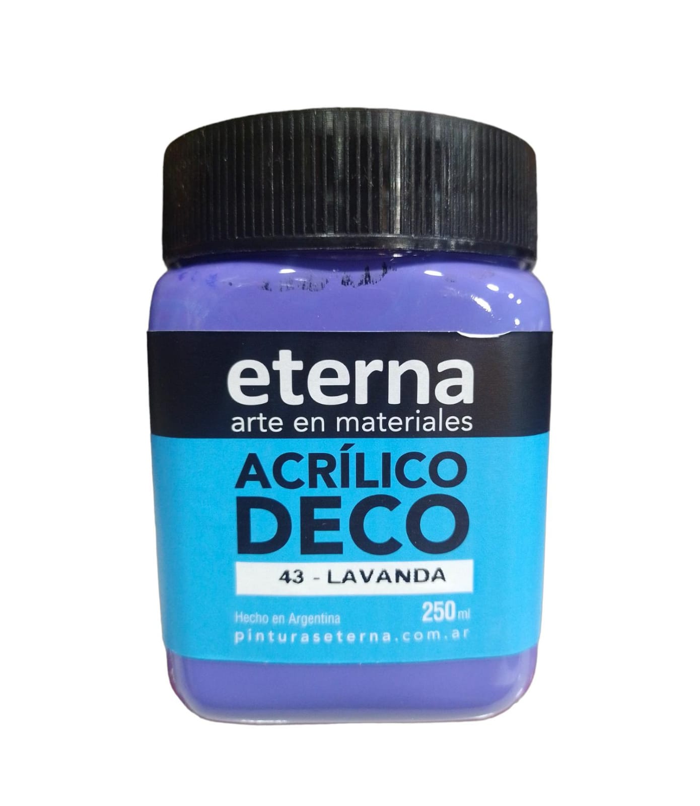 Acrilico eterna 250ml lavanda 43  
