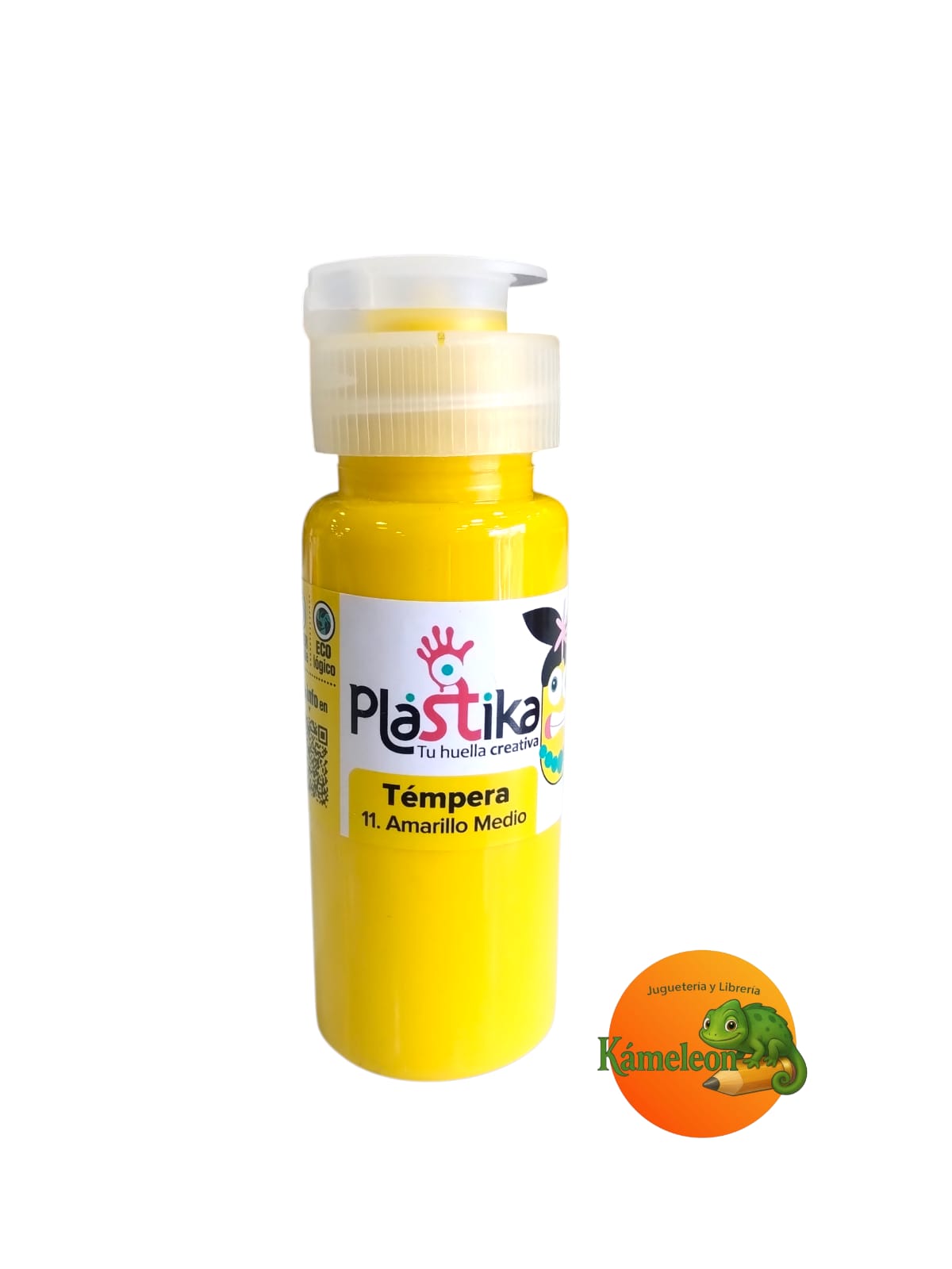 Tempera plastika 60ml 11. amarillo medio