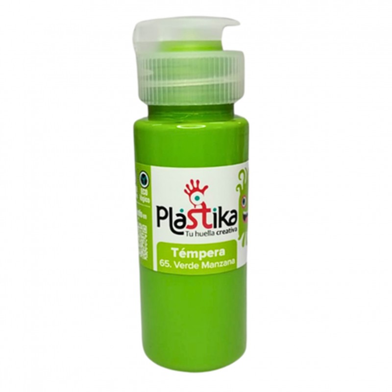 Tempera plastika 60ml 65. verde manzana