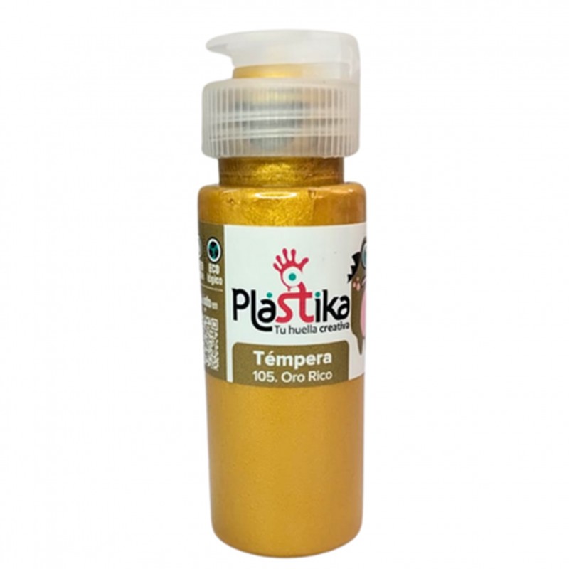 Tempera plastika 60ml 105. oro rico