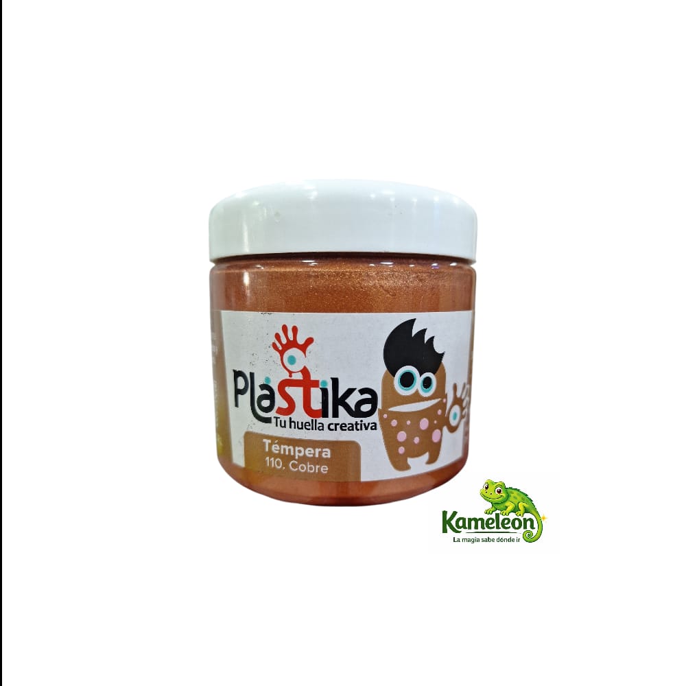 Tempera plastika 200ml 110. cobre