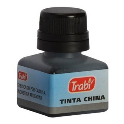 Tinta trabi china  negro 15c.c.