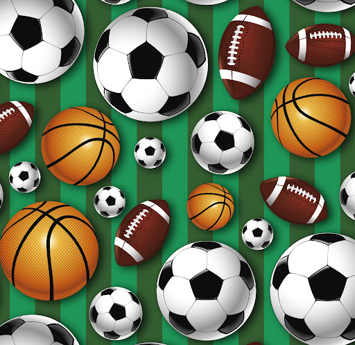 Papel de regalo obra pelotas 