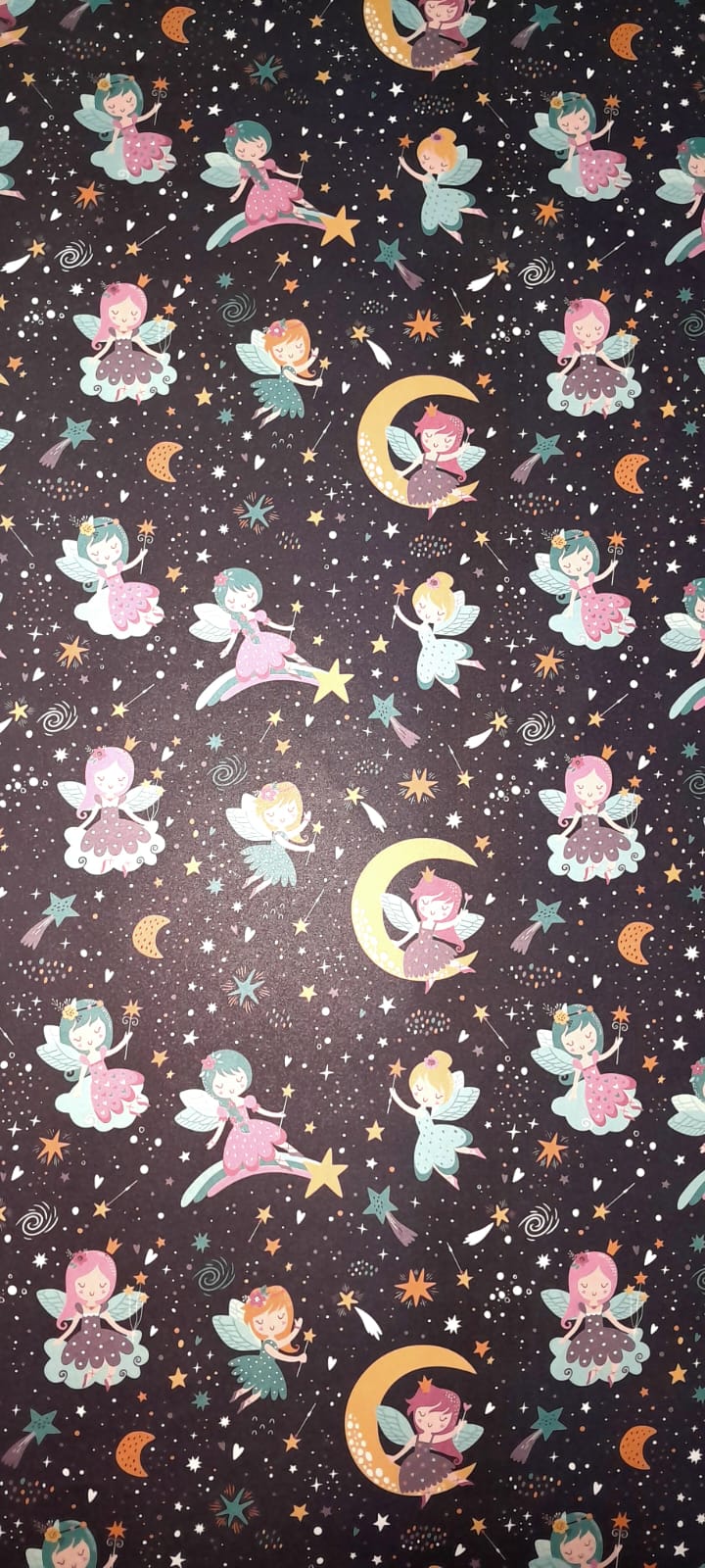 Papel de regalo obra hadas 