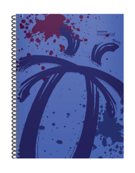 Cuaderno ledesma essential azul rayado