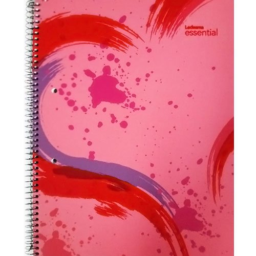 Cuaderno essential a4 cuadriculado rojo