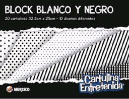 Block nro5 blanco y negro 
