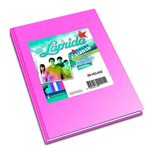 Cuaderno rosa x50h laprida