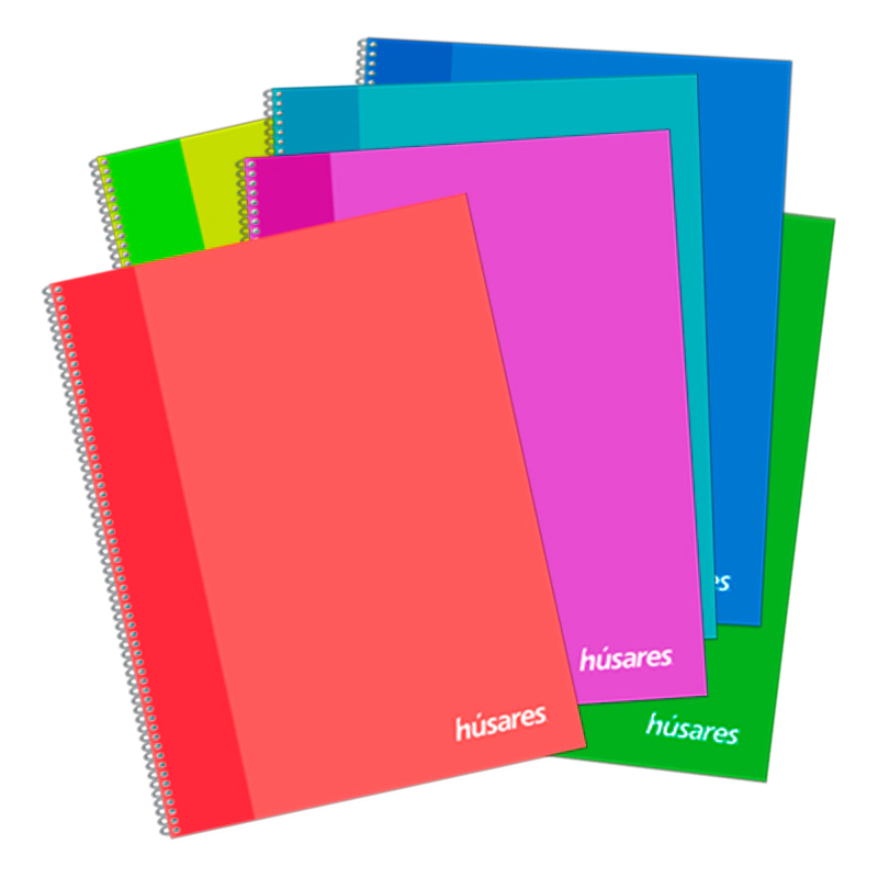 Cuaderno husares a4 tapa dura rayado