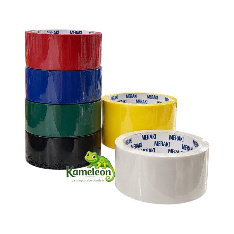 Cinta de embalar colores 48x40mm