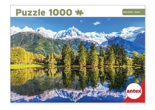 Puzzle 1000 pz mont blanc