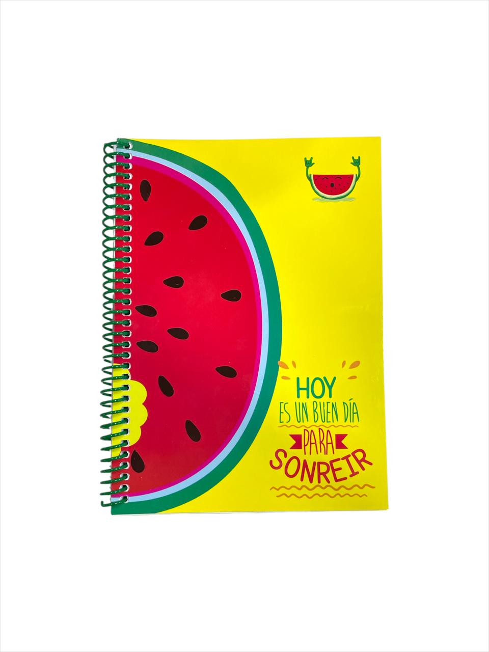 Cuaderno personajes 19x15 frases: hoy es un buen dia para sonreir/todo saldra bien