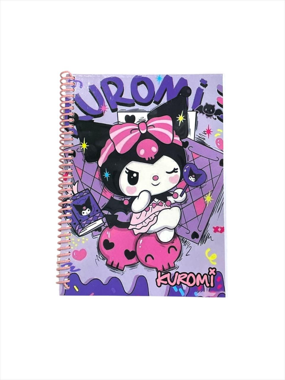 Cuaderno personajes 19x15 kuromi