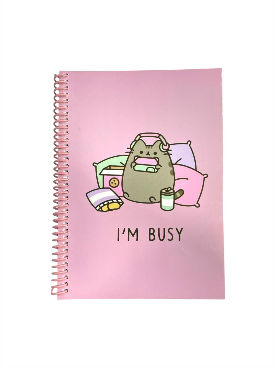 Cuaderno personajes 19x15 kawaii cat: i