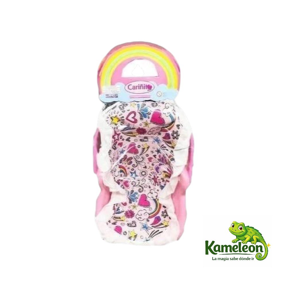 PORTA BEBE CON VOLADOS