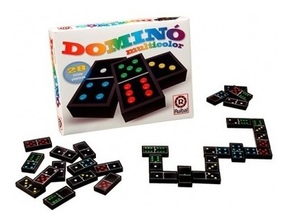 Domino multicolor