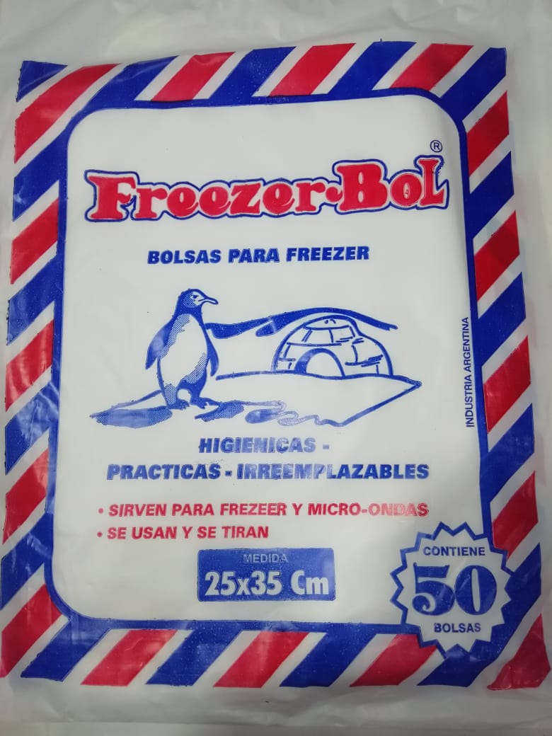 Bolsa para freezer x 5  25x35