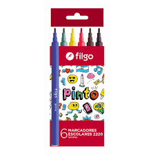 Marcadores filgo x6 