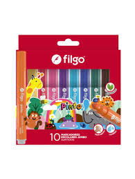 Marcadores filgo jumbo x10