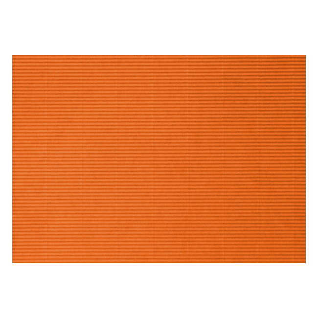 Carton microcorrugado naranja