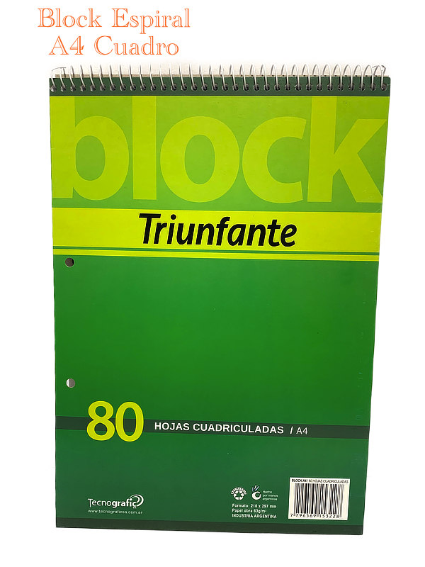 Block a 4 cuadriculada triunfante