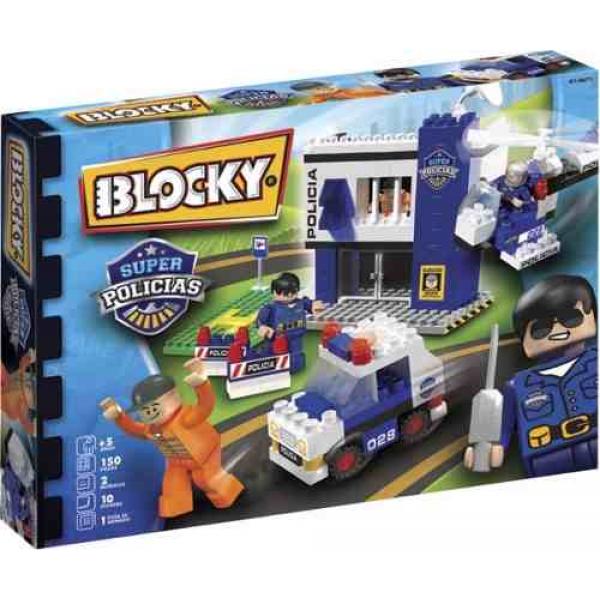 Blocky super policia x 150