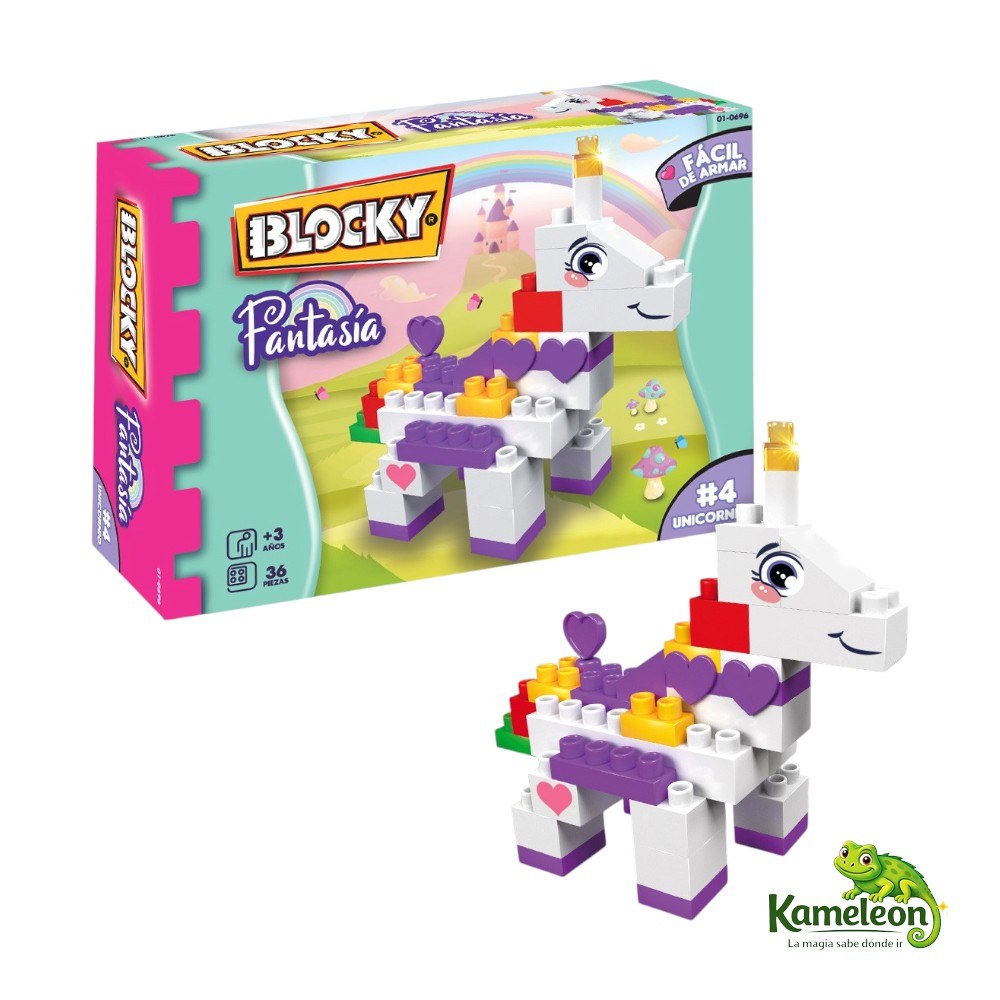 Juego de bloques blockey fantasia #4